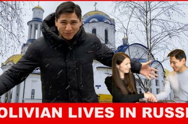 Bolivian lives in Russia. Russians eat human's skin?!