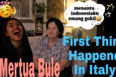 Mertua Bule dan menantu Indonesia hidupku di Italy