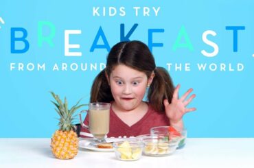 Kids Try Breakfast from Around the World | Kids Try | HiHo Kids