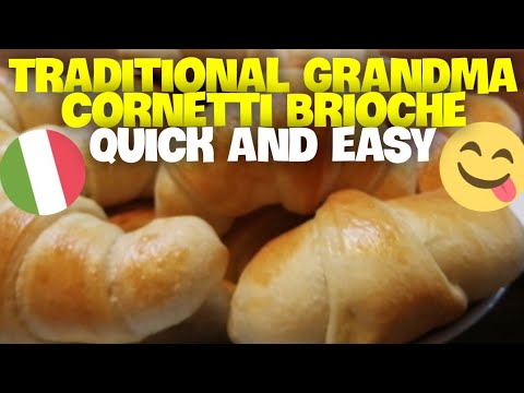 ❤️🥐 My Italian Grandma "cornetti" brioche recipe. Very quick and easy. Traditional home croissants. ❤️🥐 My Italian Grandma "cornetti" brioche recipe. Very quick and easy. Traditional home croissants.