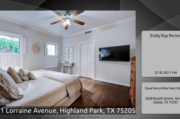4561 Lorraine Avenue, Highland Park, TX 75205