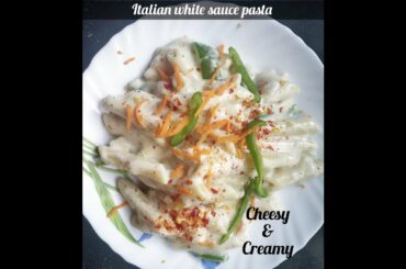 White Sauce Pasta | Italian Style | Home Recipe
