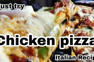 Chicken pizza/ Italian Recipe/Must try/AVS Foods