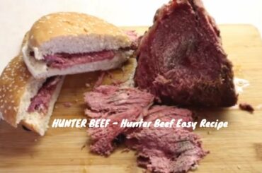 HUNTER BEEF - Hunter Beef Easy Recipe - Beef Roast - Beef Steak - Beef Recipe