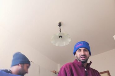 Food Making with Ali bhai in Italy || Pakistani roti in Europe || How Make Chapati