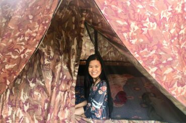 Unwinding after Quarantine BBQ dinner near the River