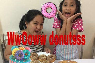 Making Donuts with my mOm😘 watch till End👯👭😅😛 Famiglia Reyes