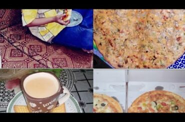 First time khai besan wali tandoori roti🌮☕