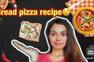 Chicken Bread Pizza Recipe |Quick and Easy Bread Pizza | Bread Pizza Recipe by Barsha