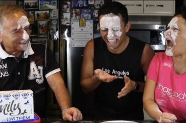 Flour Challenge with my Filipino Mum and Italian Dad