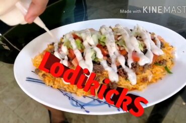 Shawarma rice pinoy style