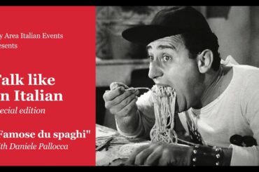 “Famose du spaghi" Daniele Pallocca Pinned video//Talk like an Italian