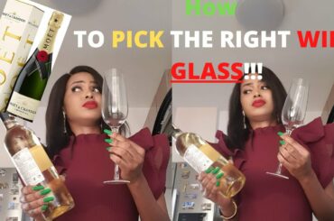 HOW TO HOLD A WINE GLASS LIKE  |HOW TO PICK THE RIGHT WINE GLASS