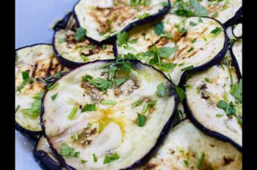 Grilled Marinated Eggplants | Italian Recipe | 100% Vegan