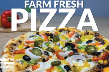Farm Fresh Pizza | بيتزا  | पिज़्ज़ा | #TheFoodBrothers #TFBSpecials #Veg #Vegetarian #Italy #Pizza
