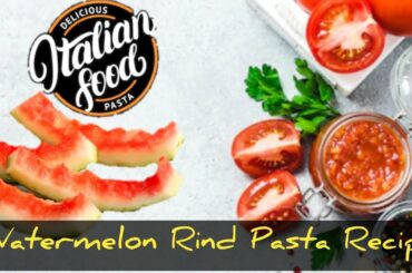 Watermelon Rind Pasta Recipe/ Italian Pasta/Momzys Kitchen Chef #quikrecipe #Glutenfree #pasta
