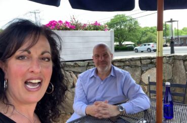 Bella Sarno Patio Dining with owner Leo Raneri