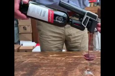 Lamborghini wine and Coravin