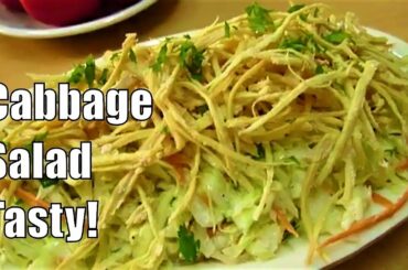 Cabbage Salad With Chicken Breast | Italian Food