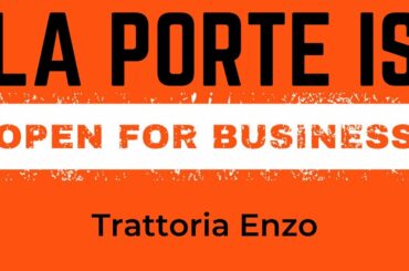Open for Business: Trattoria Enzo