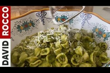 HOW TO MAKE: Orecchiette with Sausage and Rapini Puree | David Rocco's Recipes