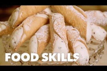 How Cannoli Are Made | Food Skills