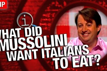 QI | What Did Mussolini Want Italians To Eat?