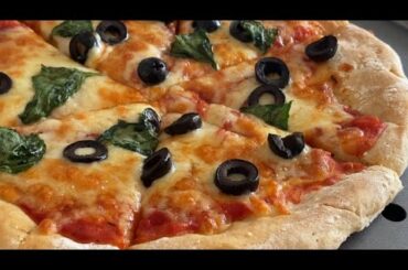 Original Italian Pizza Margherita | Full Italian style recipe | how to make Italian pizza margherita