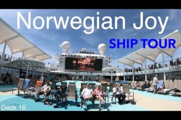 Norwegian Joy -  Full Walkthrough Cruise Ship Tour - Norwegian Cruise Lines