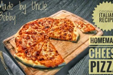 Homemade Cheese Pizza Original Italian Recipe