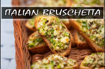 How to make bruschetta | bruschetta recipe | italian recipe |