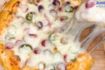 Italian Pizza 🍕 أنجح طريقة للبيتزا  ستافت كراست من أول مرة