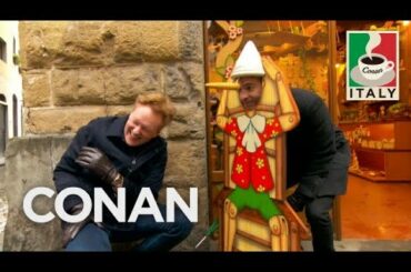 Conan & Jordan Schlansky Hit The Streets Of Florence  - CONAN on TBS