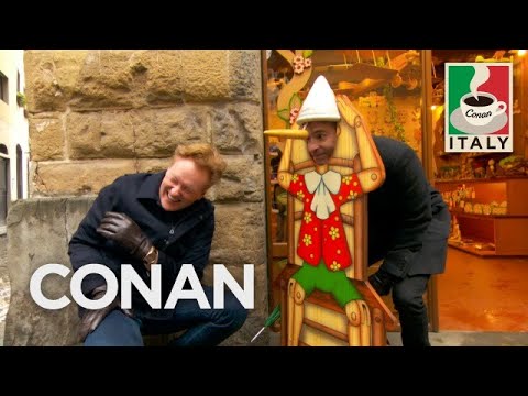 Conan & Jordan Schlansky Hit The Streets Of Florence – CONAN on TBS Conan & Jordan Schlansky Hit The Streets Of Florence - CONAN on TBS