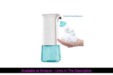 ❄️ HOMLEX Automatic Soap Dispenser,Touchless Soap Dispenser Touchless,Dual Foam Modes for Adults an