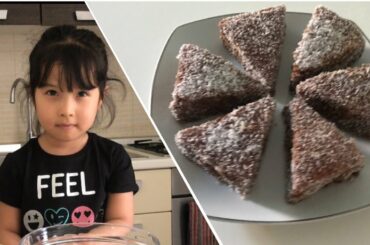 Chocolate coconut cake recipe (Australian lamington)
