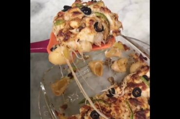 Pizza Flavour Baked Macaroni/پیزا میکرونی /Yummy Macaroni Recipe