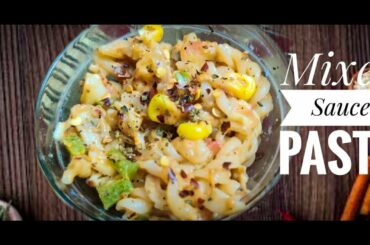 Mixed Sauce Pasta | Homemade White and Red Sauces | Restaurant Taste | Simple Recipe By Ammy