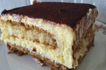 Easy italian #tiramisù recipe made from scratch ready in 30 minutes