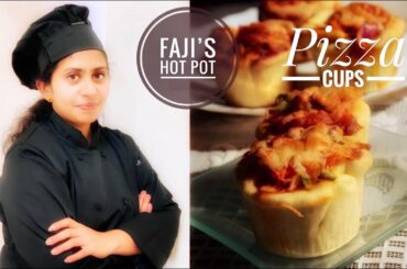 Pizza Cups || Italian || Malayalam || Faji’s Hotpot