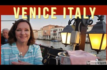 Venice, dining on the Canal