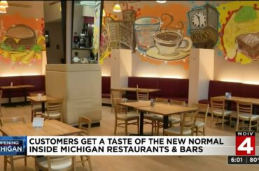 How customers are handling reopening of Michigan restaurants with COVID-19 changes
