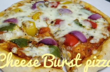 Cheese Burst Pizza इस आसान रेसिपी से घर पर बनाएं | Cheese Burst Pizza | Pizza Recipe | Lockdown