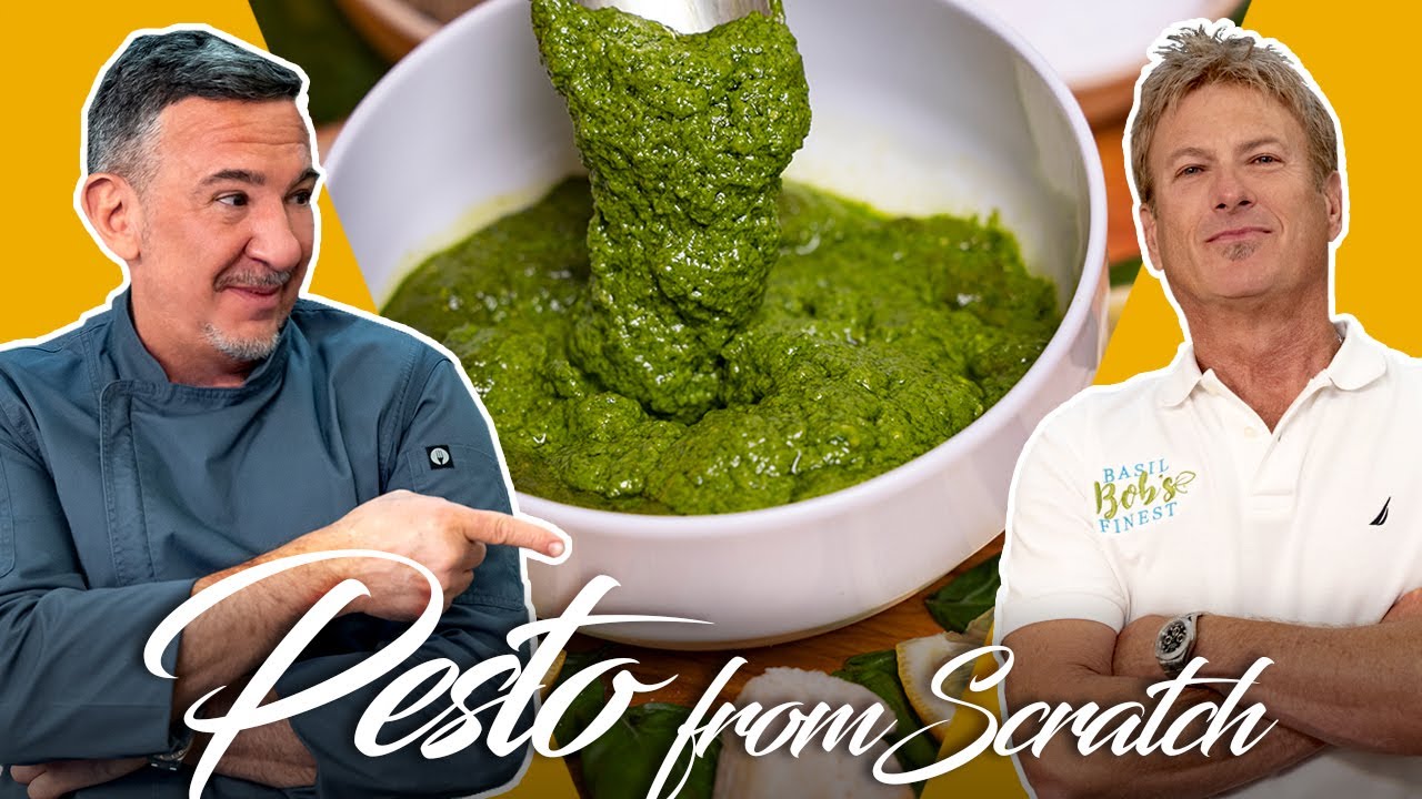 How to Make PESTO from Scratch | Feat. Basil Bob How to Make PESTO from Scratch | Feat. Basil Bob