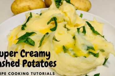 Super Creamy Mashed Potatoes Recipe | #jamaican #italian #foodie the best mashed potato yum