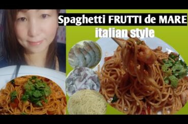 How to cook SEAFOOD PASTA ( FRUTTI de MARE )Italian Style