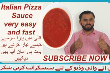 Italian Pizza Sauce | Pizza Sauce Recipe | with Restaurent Food Secrets