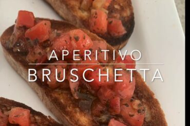 Appetizer/snack - Simple Italian Bruschetta