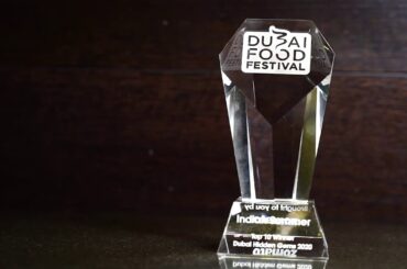 Indian Summer Awarded  as “Top 10 Restaurants in Dubai”  by Dubai Food Festival