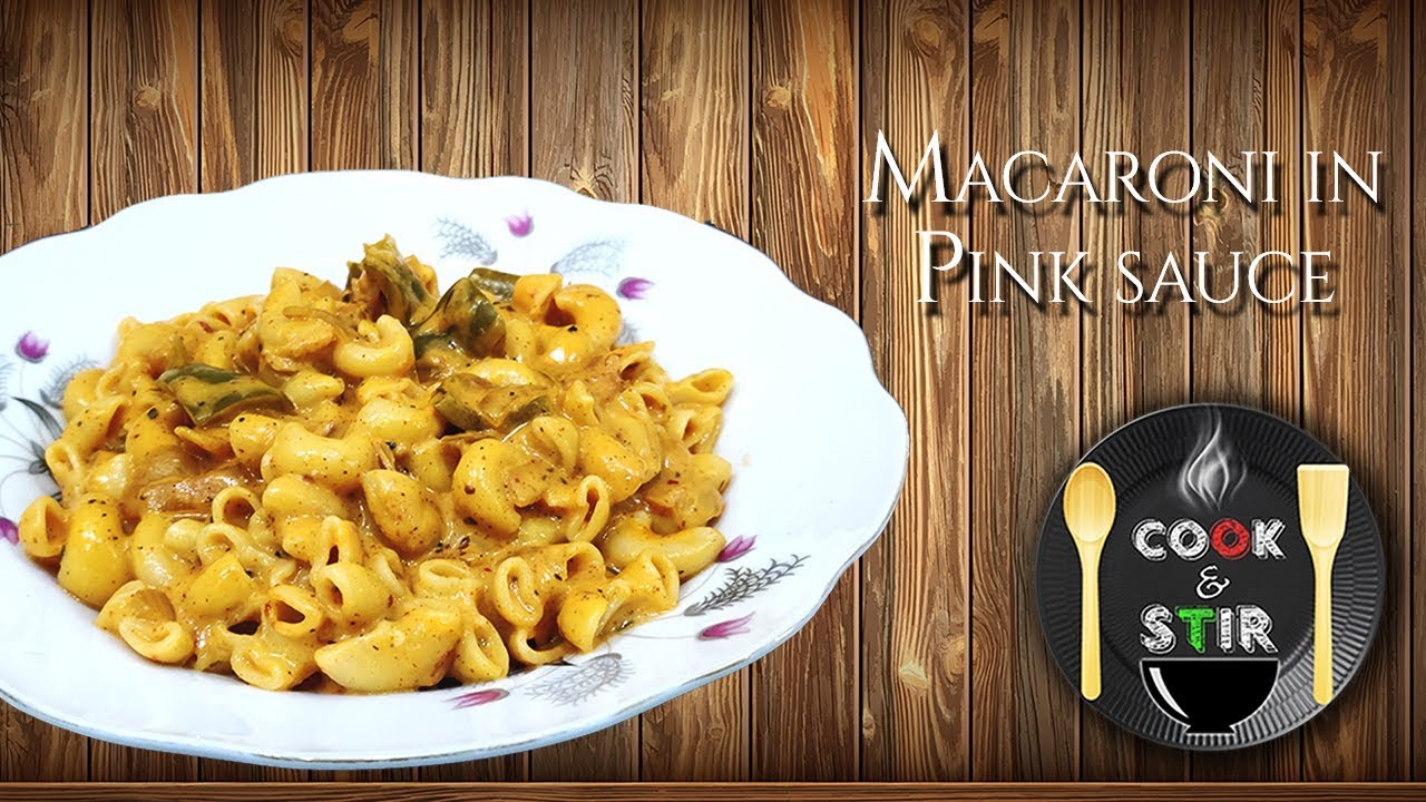 Macaroni in Pink Sauce | Pink Sauce Pasta | Red and White Sauce Pasta Macaroni in Pink Sauce | Pink Sauce Pasta | Red and White Sauce Pasta